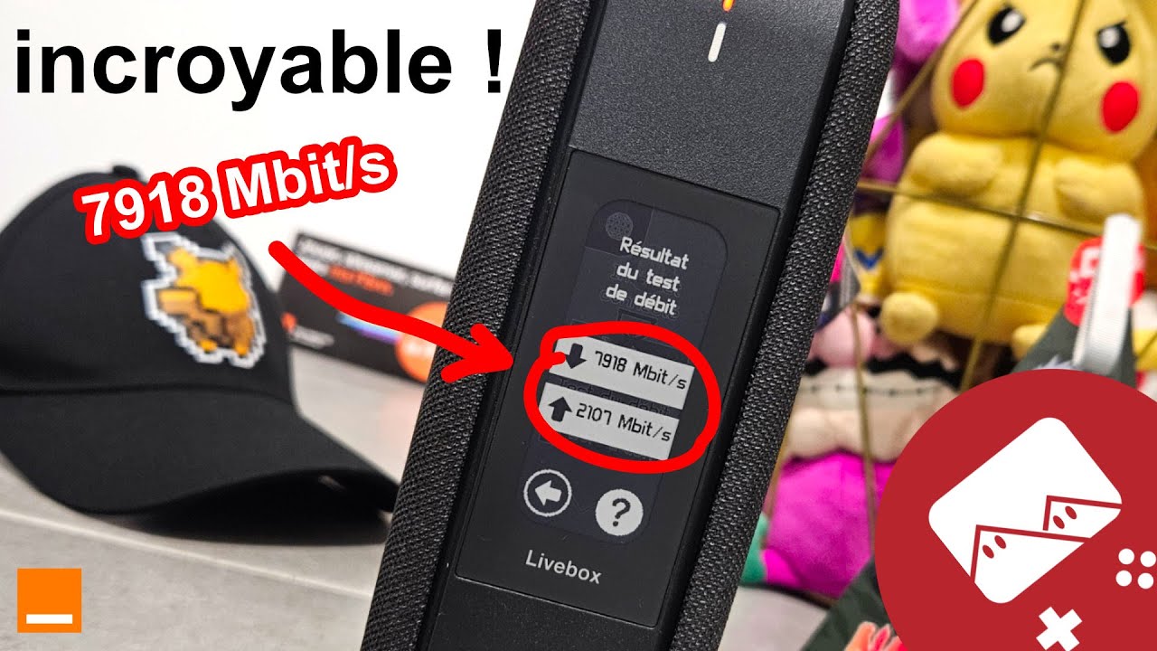 ⚡Vlog : Speedtest de la Livebox Ultra Fibre d'Orange Cara&iuml;be  - Jusqu&rsquo;&agrave; 8 Gbit/s en XGS-PON ! 🚀