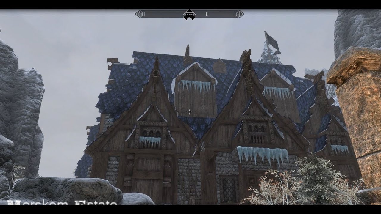 Morskom Estate (New Version) - Skyrim Special Edition House Mod