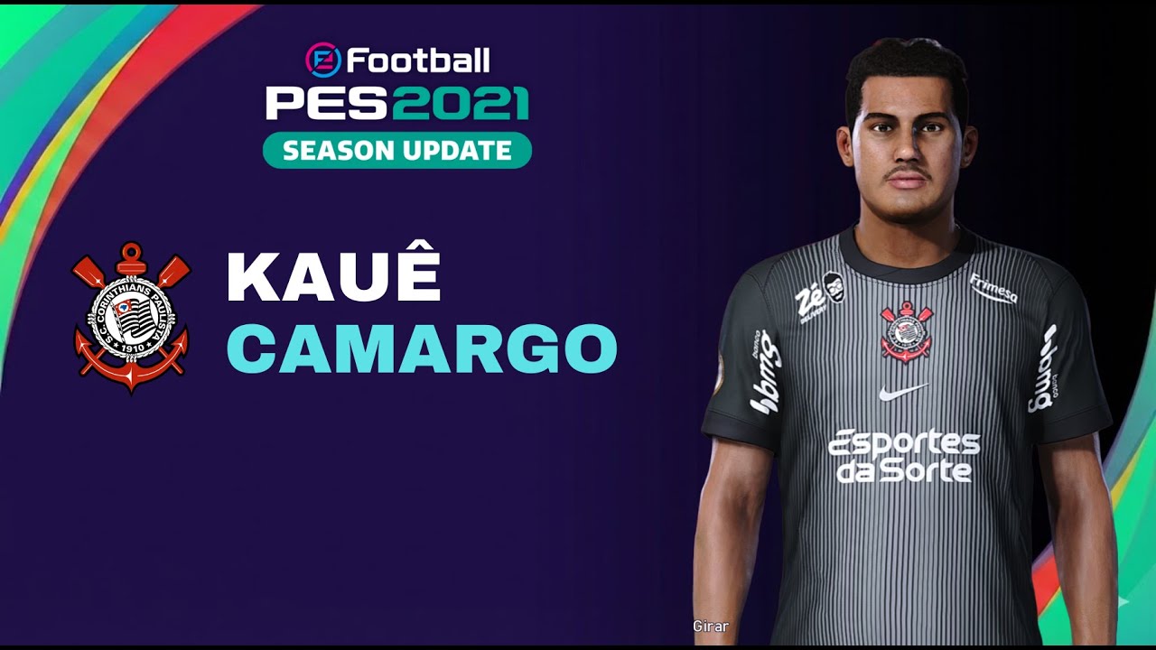 Como criar o goleiro do Corinthians, Kauê Camargo, no PES 21