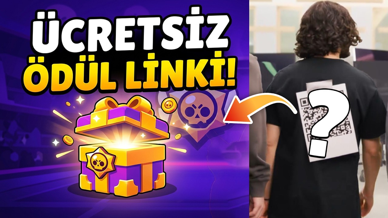 BRAWL STARS İ&Ccedil;İNDE &Uuml;CRETSİZ &Ouml;D&Uuml;L VEREN LİNK OLAN YENİ VİDEO PAYLAŞTI! - Brawl Stars