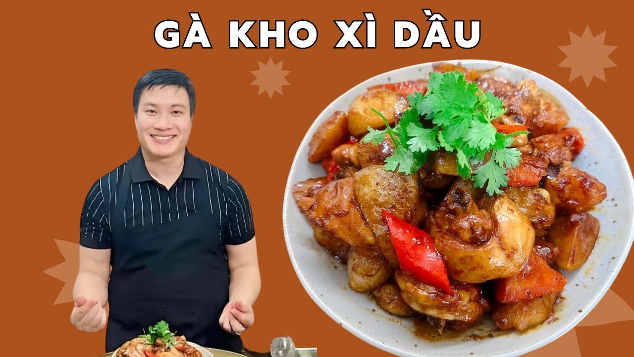 Bí quyết  Gà kho xì dầu quá ngon cho mùa lạnh sắp đến| Cùng Cháu Vào Bếp