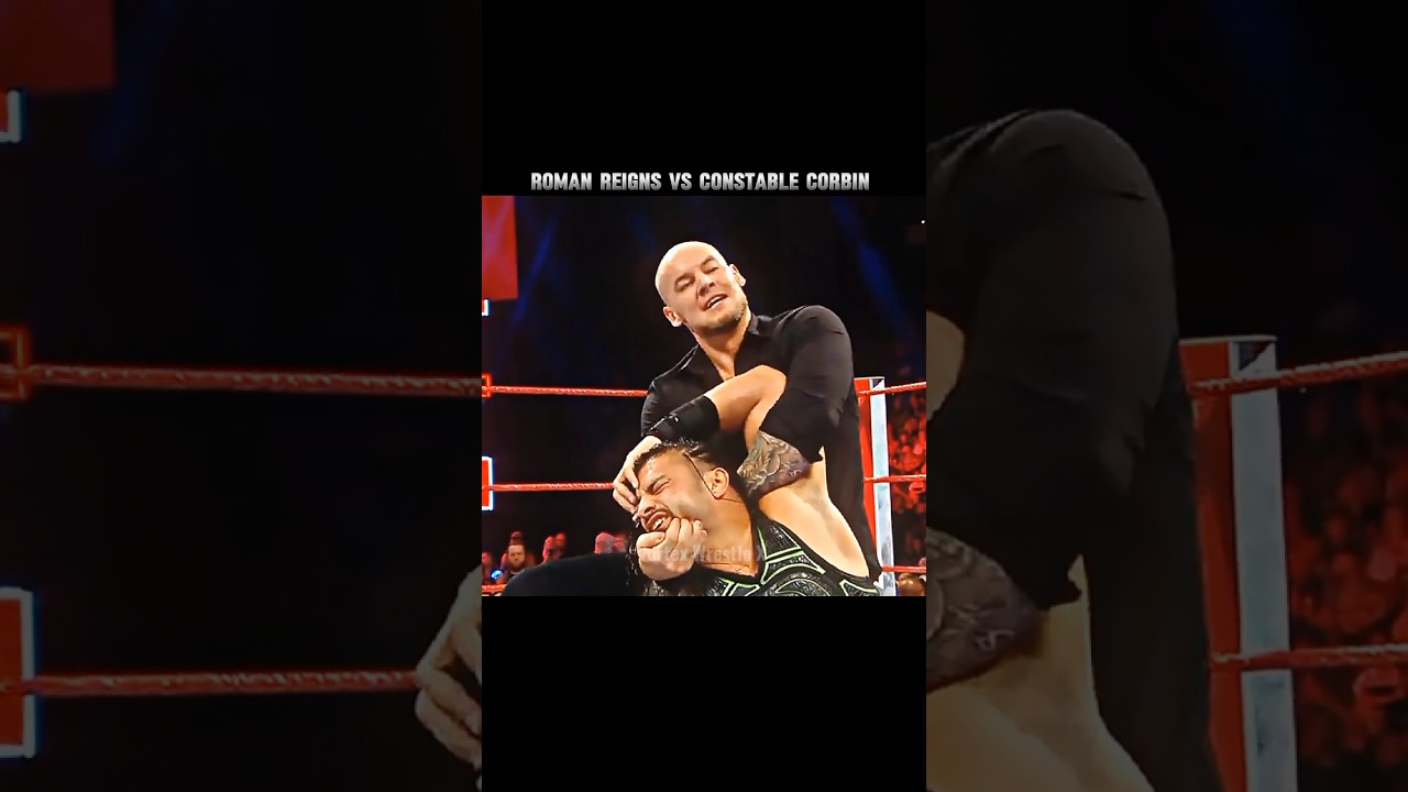Roman Reigns vs Constable Corbin 🔥🥶| Finn Balor Destroy Corbin 😱👑| Raw 2018 🥵 Edit