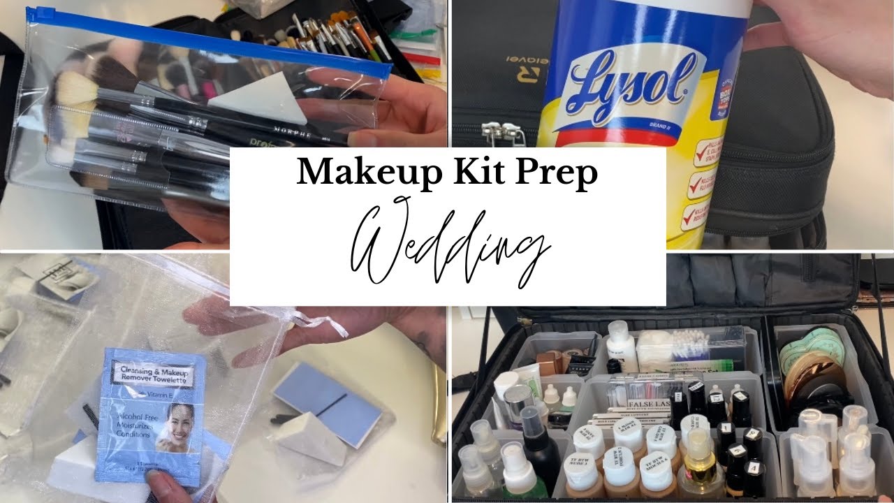 PREPPING MY FREELANCE MAKEUP KIT: What I Pack For a Wedding
