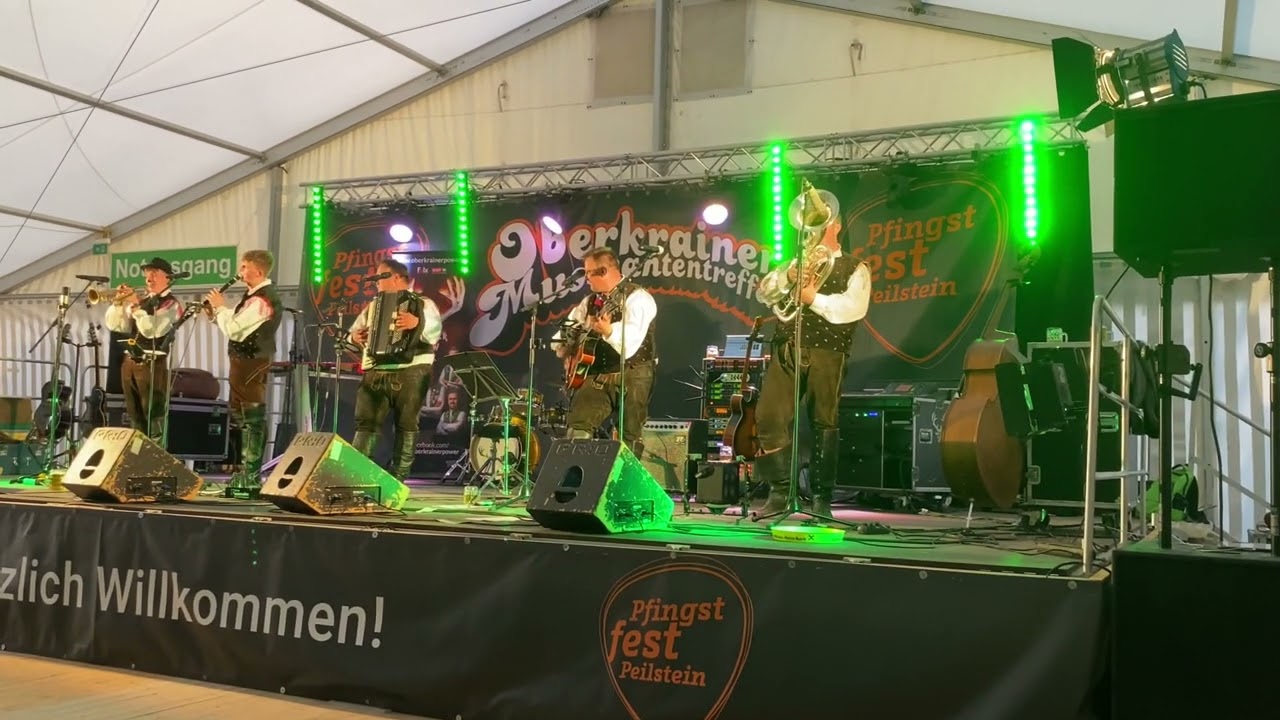Die runden Oberkrainer - Regenbogen &uuml;ber Oberkrain (Pfingstfest Peilstein 2023)