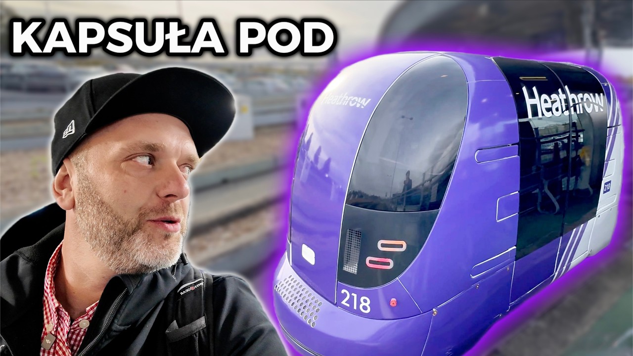 Na Heathrow jeżdżą autonomiczne kapsuły 🤖 Sprawdziłem jak działa POD