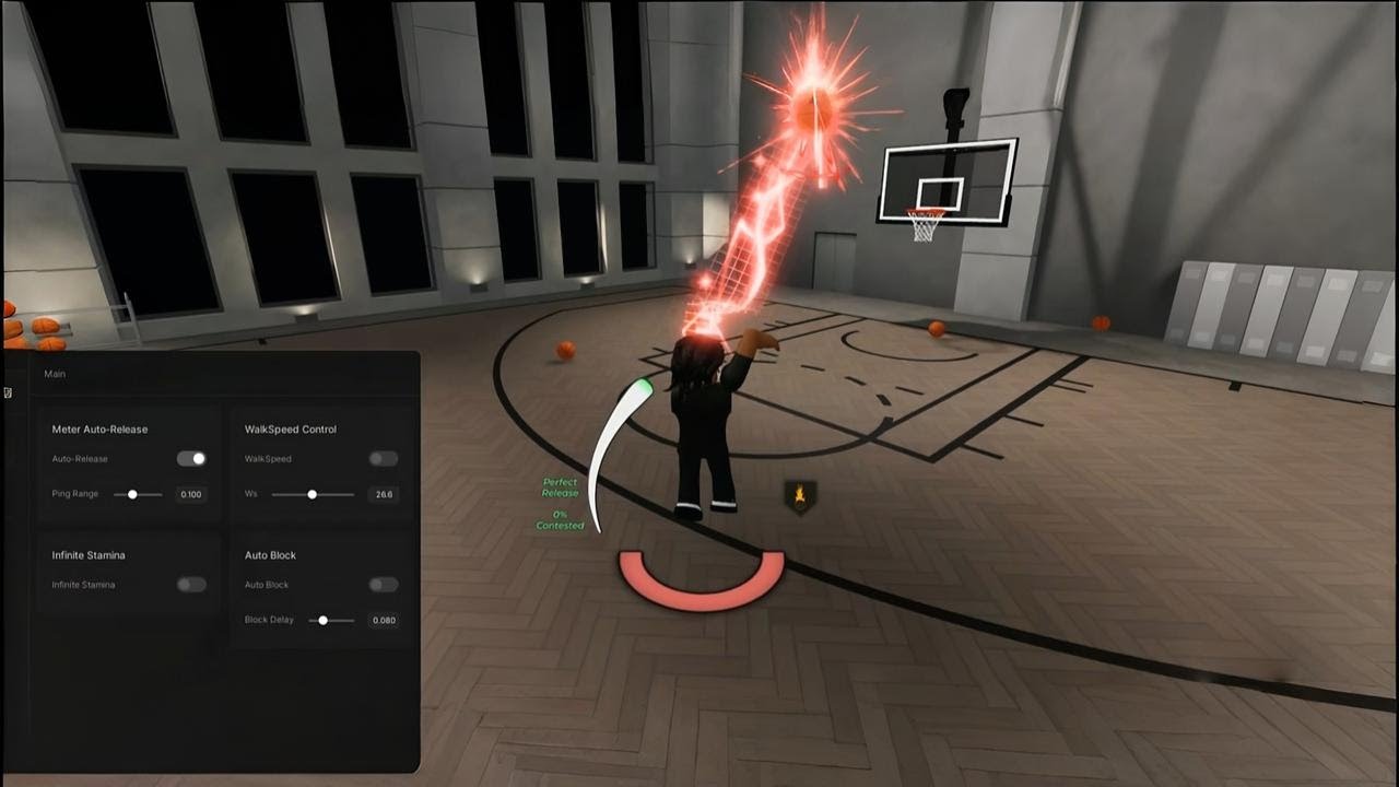 Best Practical Basketball Script | Auto Green, Infinite Stamina & More