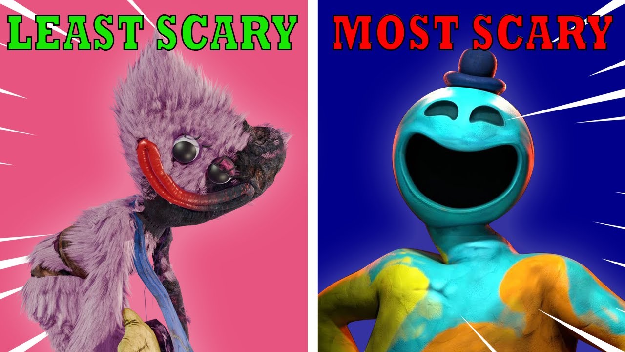 EVERY CHARCTER IN POPPY PLAYTIME CHAPTER 4 FROM LEAST TO MOST SCARY