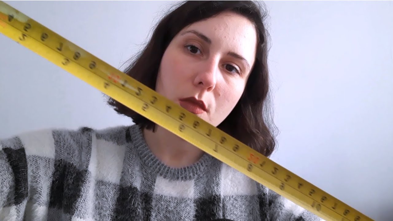 ASMR • Slow & Chaotic Measuring ~ Inaudible Mumbling {Personal Attention}