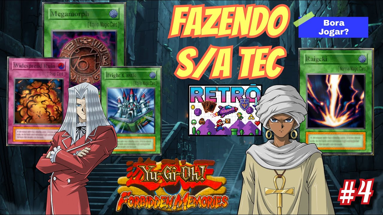 💥S/A TEC Tutorial - Yu Gi Oh! Forbidden Memories [Original Drop 1] - Tio Jow Joga Retrô🔥