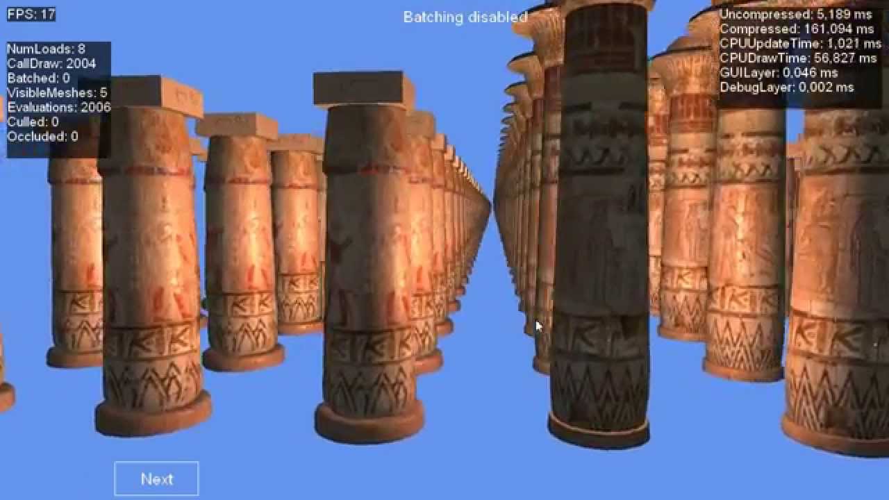 Static Batching sample on Wave Engine