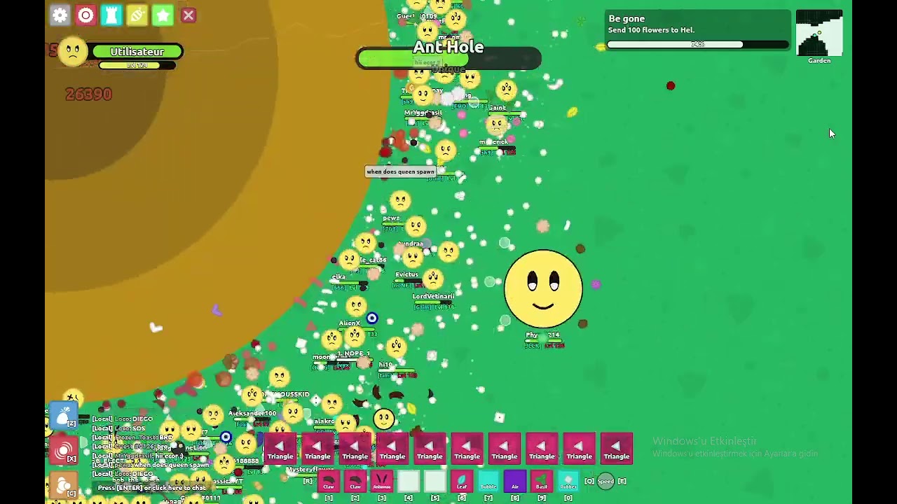 Unique Ant Hole event (part 1/2) - Florr.io