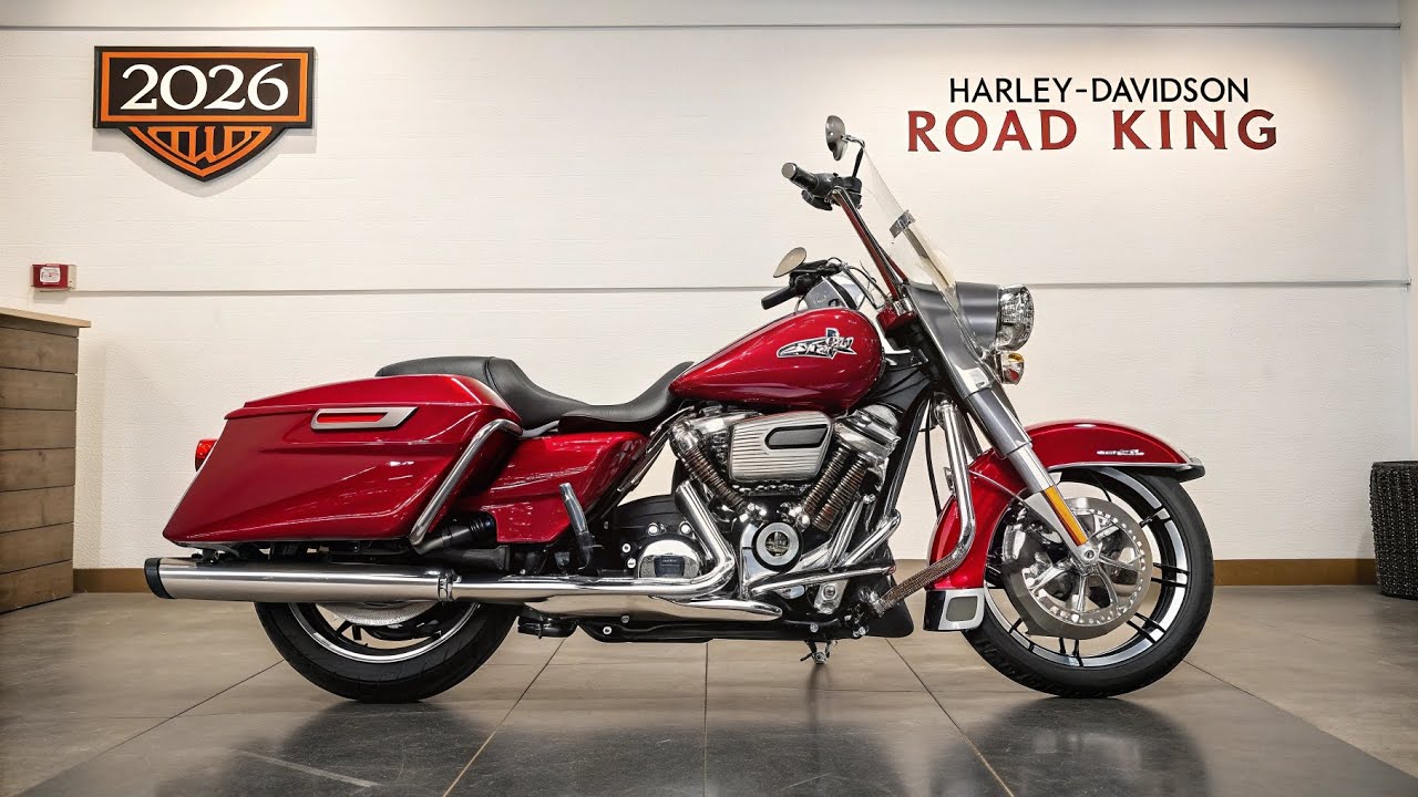 New 2026 Harley-Davidson Road King Unveiled! Classic Power Meets Modern Touring!🔥🚨 | Latest Review!
