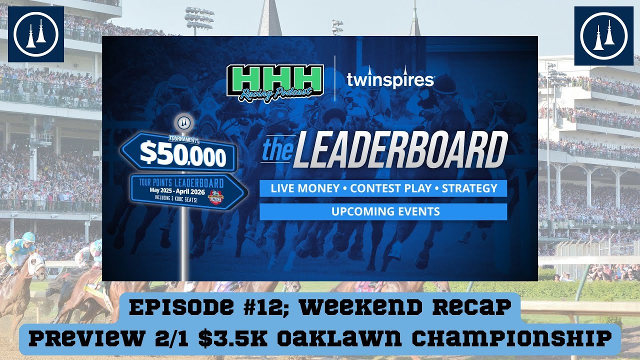 THE LEADERBOARD, Ep. 12 ; TwinSpires Contest Talk || 1/24 Recap + 1/31 Contest Preview