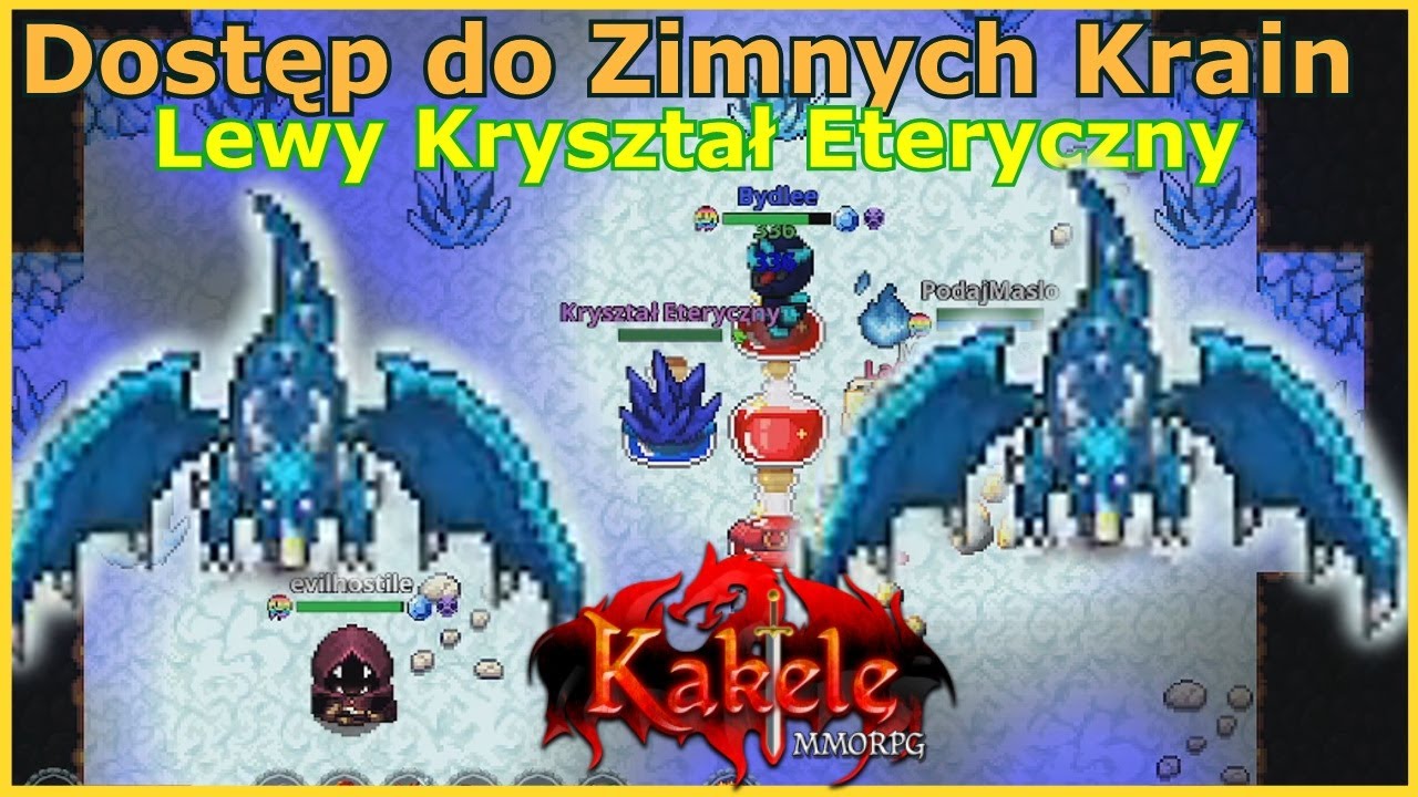 [QUEST 250+ Dostęp do Zimnych Krain] Lewy Kryształ - FULL DOSTĘP na KRYSZTAŁOWE SMOKI p.1 - Kakele