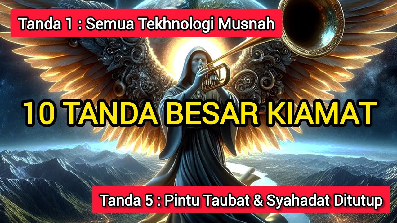 10 Urutan Peristiwa Sebelum Sangkakala 1 Ditiup | Ustadz Zulkifli Muhammad Ali