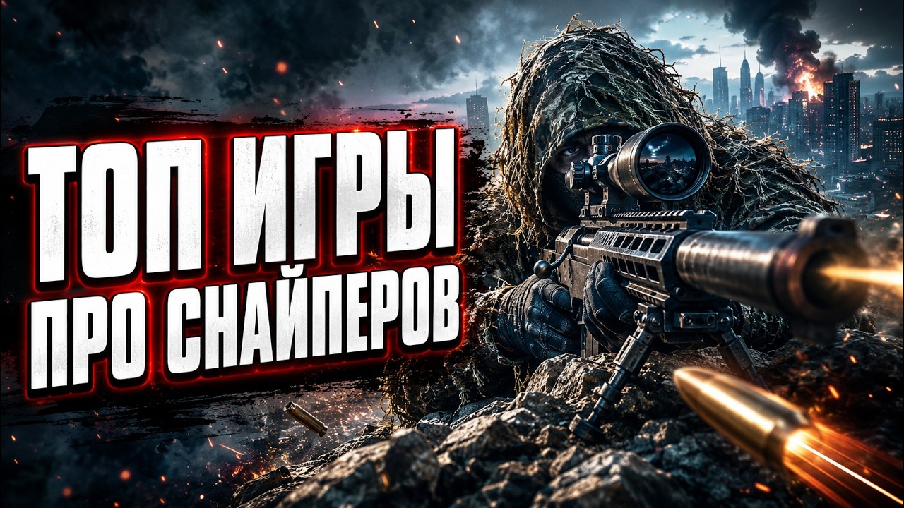 🔥 САМЫЕ ЛУЧШИЕ ИГРЫ про СНАЙПЕРОВ (топ снайперские шутеры)