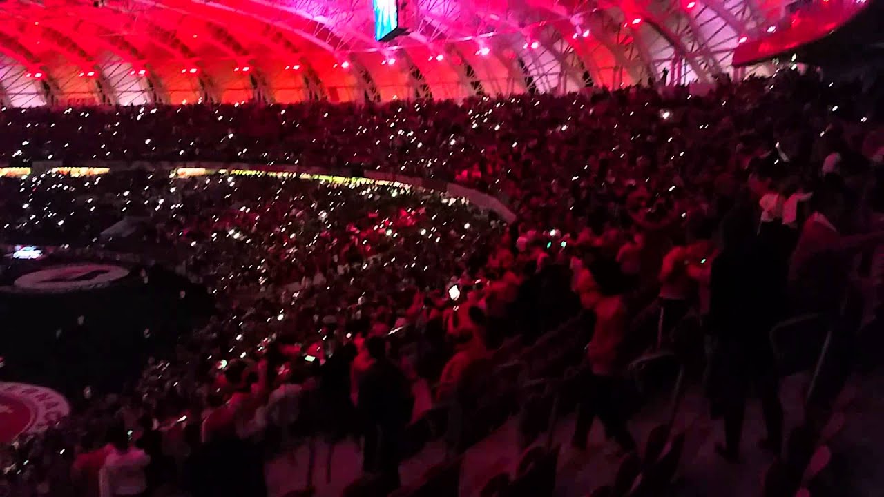 Beira Rio - Efeitos Iluminação - Inter 3 x 1 Atlético MG - Comemoração Pós-Jogo - Libertadores 2015