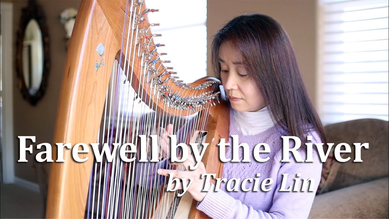 Farewell by the River -Original Composition (Double-Strung Harp 432 hz) + Sheet Music