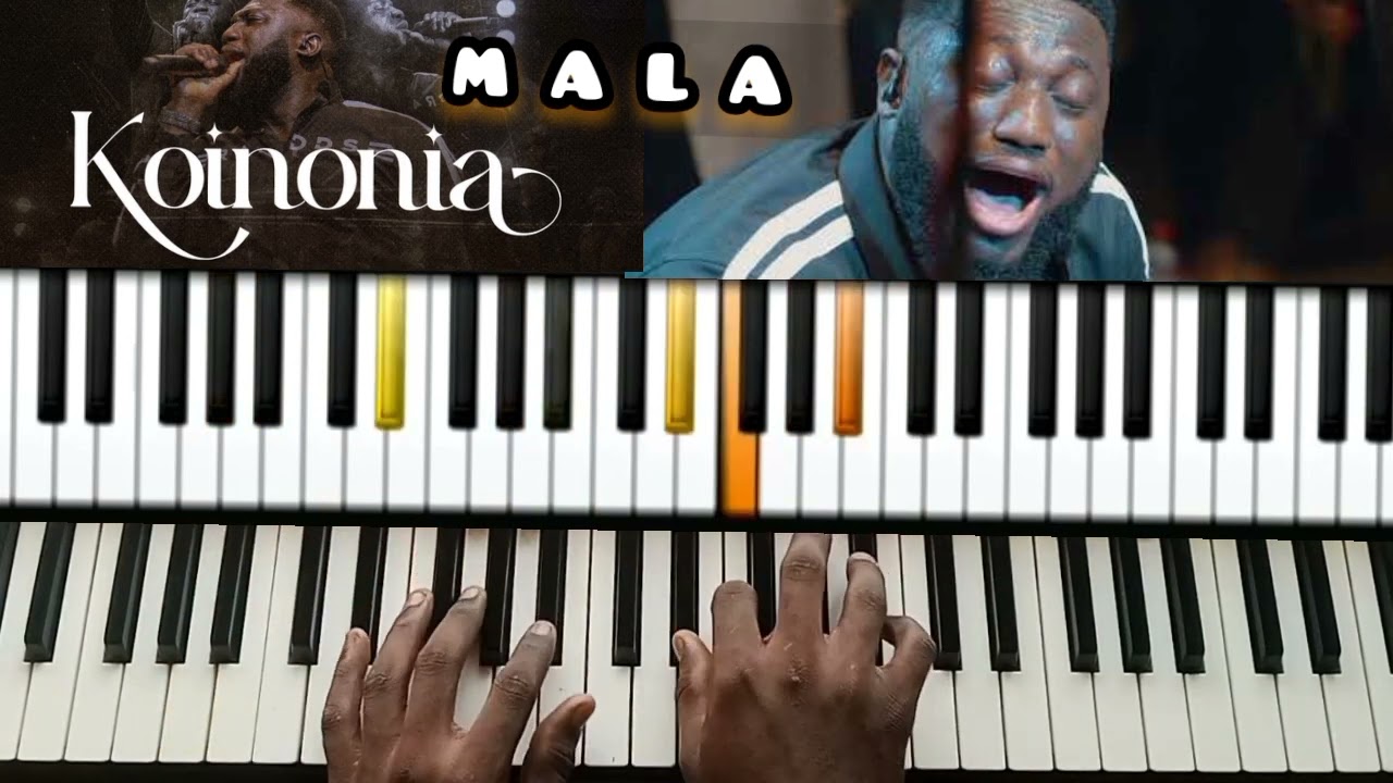 KEY G#/Ab MAJOR| MALA BY M.O.G MUSIC PIANO TUTORIAL MADE EASY