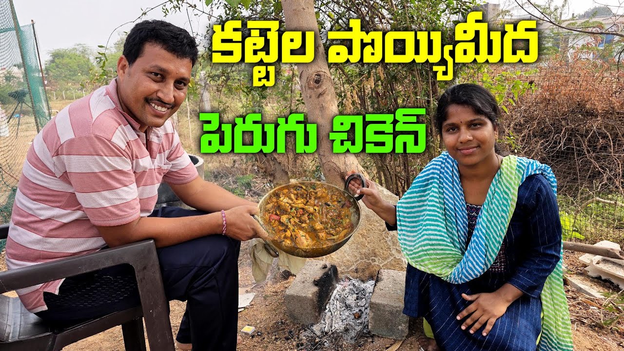 కట్టెల పొయ్యి మీద పెరుగు చికెన్ || MKTV VLOGS #MKTVVARSHINI #VLOG 833