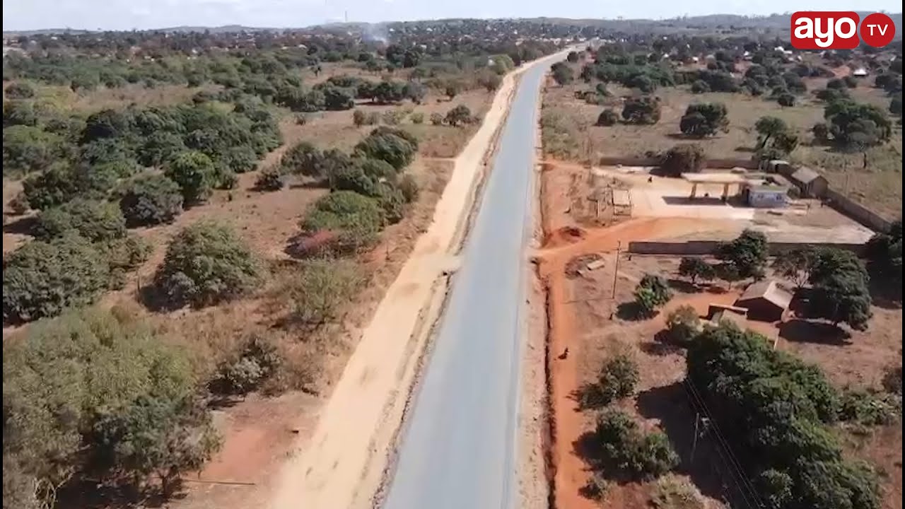 NANGANGA- RUANGWA WAWEKEWA LAMI, RAIS SAMIA AWEKA JIWE LA MSINGI, 'WAKANDARASI MALIZENI KWA WAKATI'