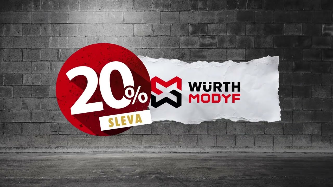 Sleva 20 % na oblečení MODYF / Würth
