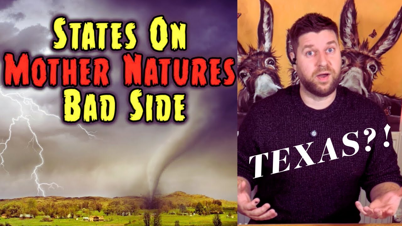 BRITS REACT | 10 States With The Most Natural Disasters | BLIND REACTION