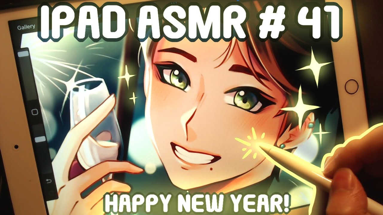 IPAD ASMR #41 | HAPPY NEW YEAR!