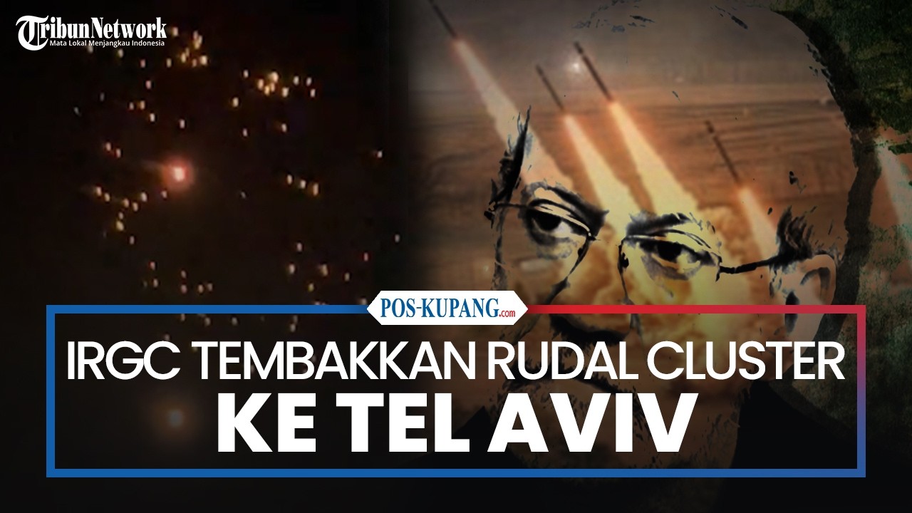 Balas Kematian Larijani, IRGC Tembakkan Rudal Cluster Khorramshahr-4 dan Qadr ke Tel Aviv