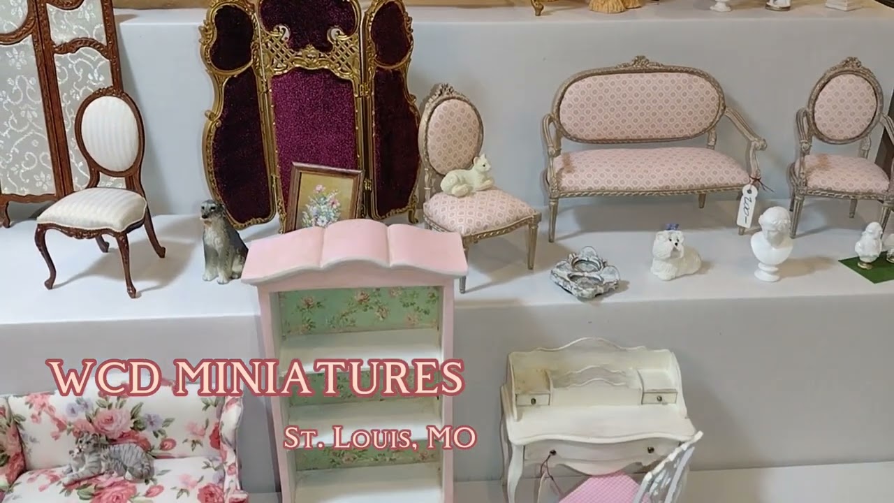 ANN ARBOR DOLLHOUSE and MINIATURE SHOW and HAUL- Little Gretchen's Workshop