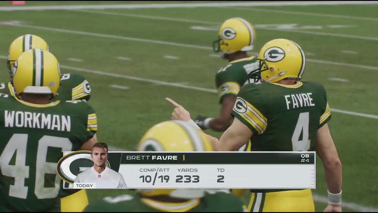 Madden NFL 92 Lions&Packers