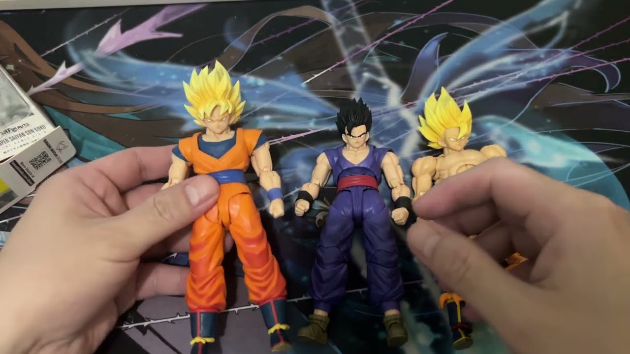SH Figuarts Super Saiyan Goku The Games Begin unboxing and review