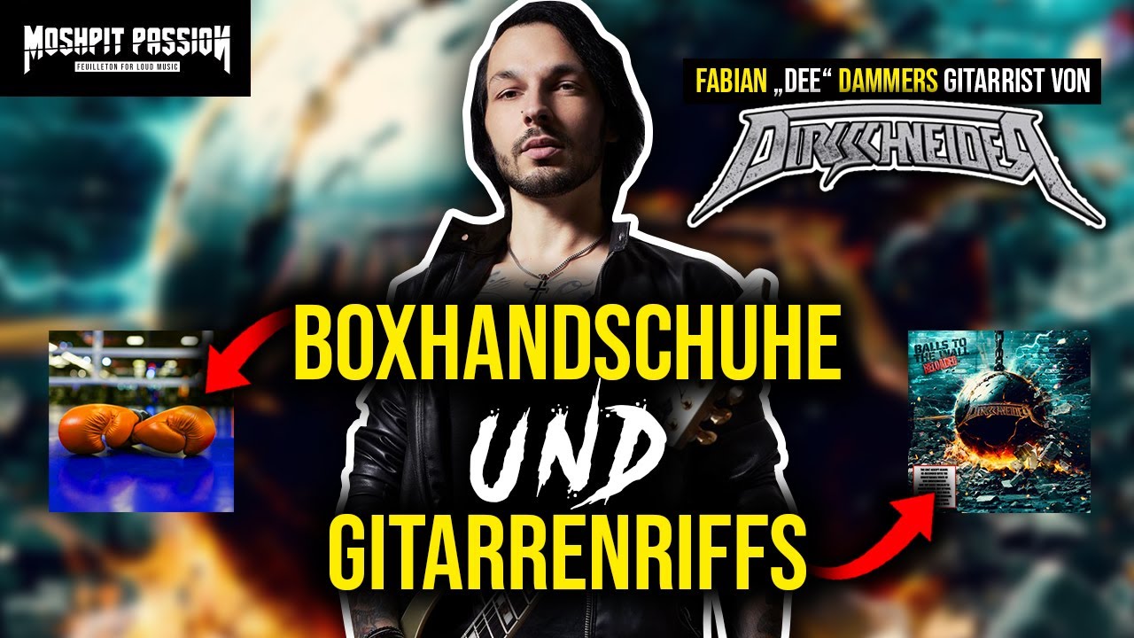 DIRKSCHNEIDER-Gitarrist Fabian Dee Dammers über Boxen, Fitness und Riffs | Balls to the Wall