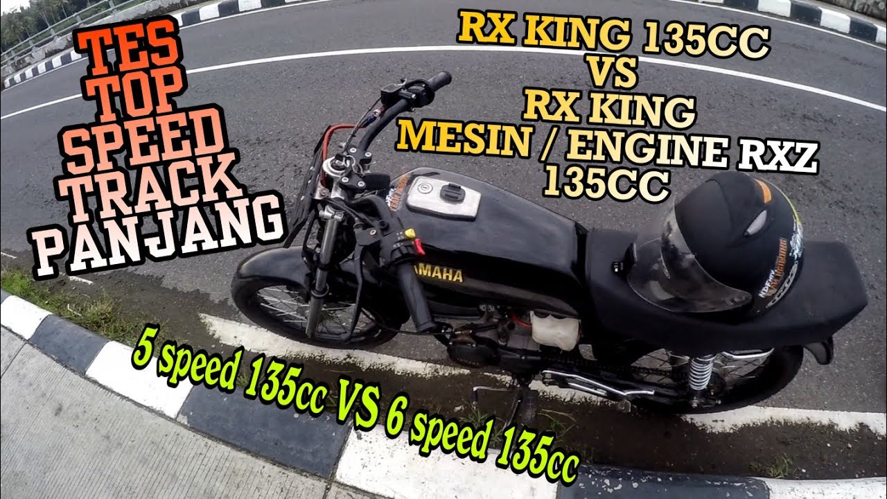 TES ENGINE RX KING VS RX MESIN RXZ 135CC || SPECIAL TOP SPEED 🔥 || RX LARENG || DOKUMENTASI