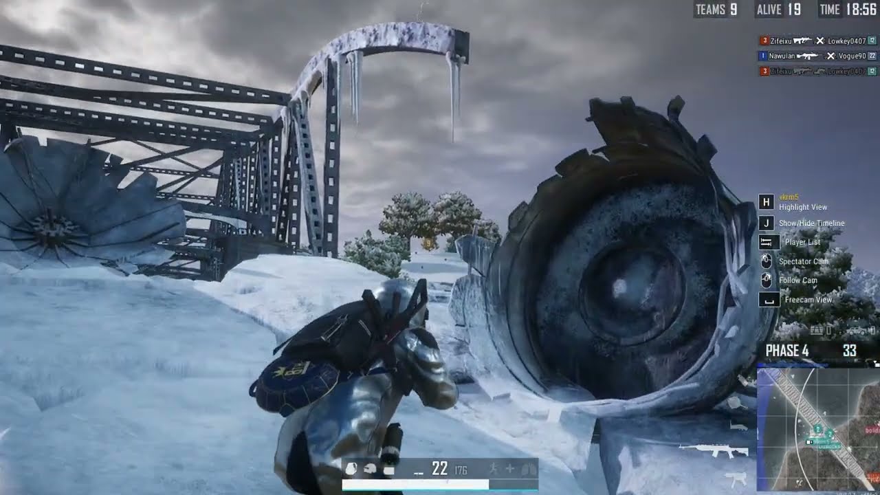 Extreme Snow in Erangel | PUBG PC | No Commentary