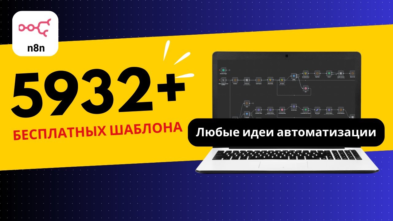 Шаблоны n8n сэкономят вам 100+ часов: Что может автоматизация и агенты n8n для бизнеса?