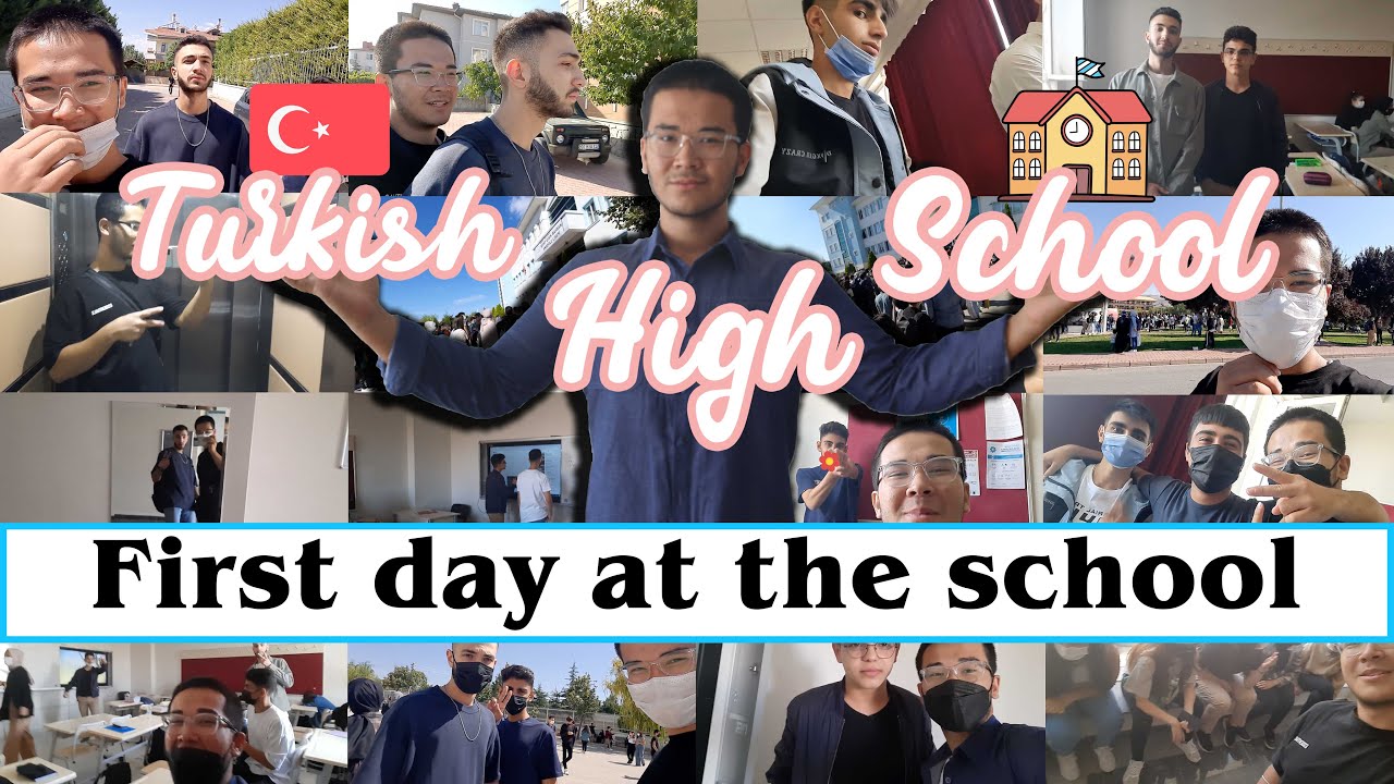 TURKISH HIGH SCHOOL VLOG / HOW IS TURKISH HIGH SCHOOLS