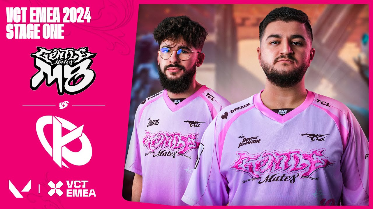 GENTLE MATES vs KC - VCT Stage 1 - W2