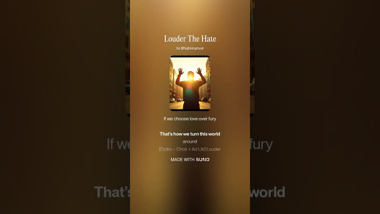 Louder The Hate