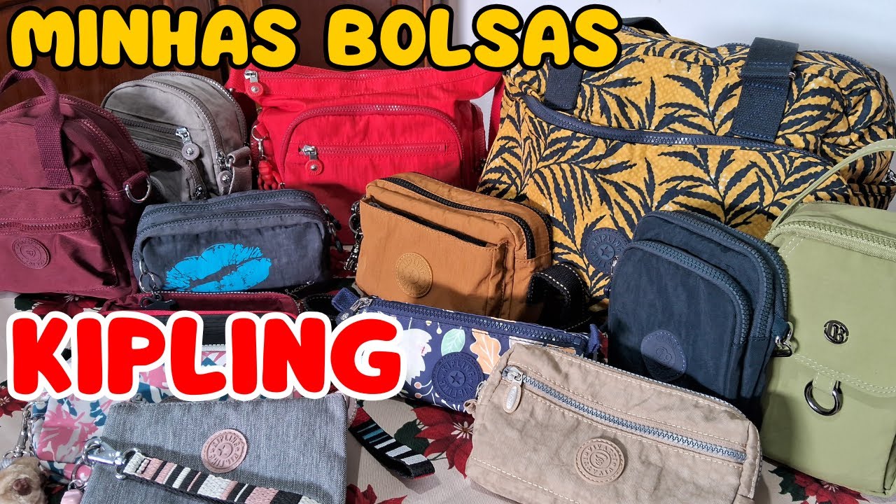 TODAS AS MINHAS BOLSAS KIPLING - ATUALIZADO + OUTRAS MARCAS
