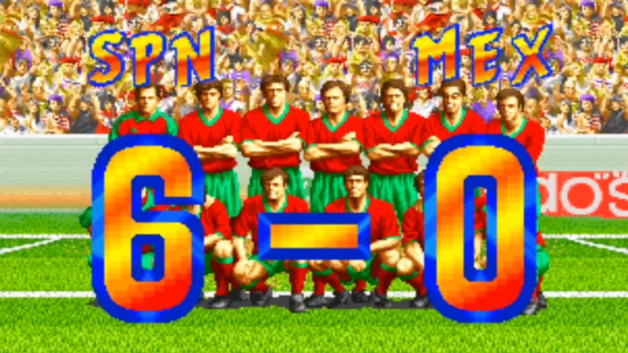 Super Sidekicks Gameplay - Spain