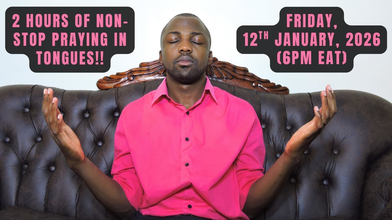 Live 2-Hour Praying in Tongues Challenge!! (Monday, 12th January, 2026)