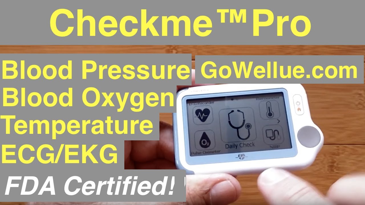 Wellue Checkme™Pro ECG, SpO2, Temperature, Blood Pressure Medical Grade Device: Unbox & 1st Look