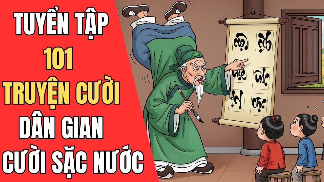 101 TRUYỆN CƯỜI D&Acirc;N GIAN H&Agrave;I HƯỚC | CƯỜI SẶC NƯỚC | Tổng Hợp Truyện Cười D&acirc;n Gian Việt Nam