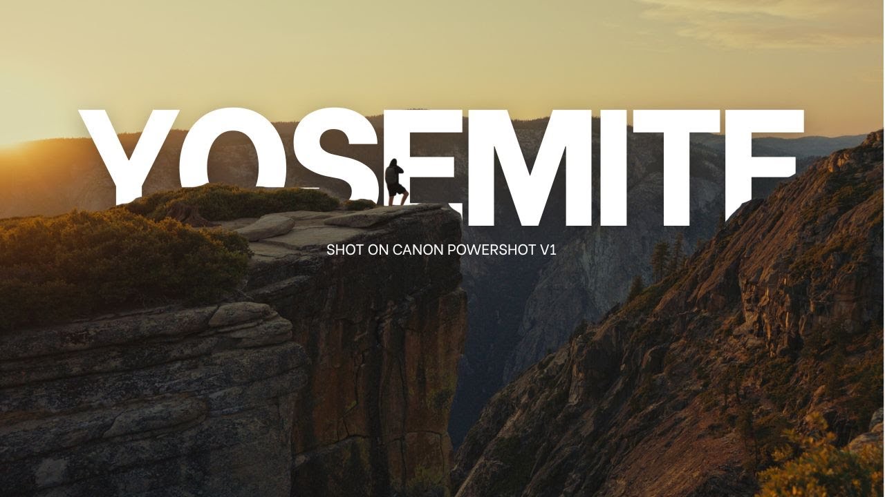 Alone in Yosemite with the Canon V1