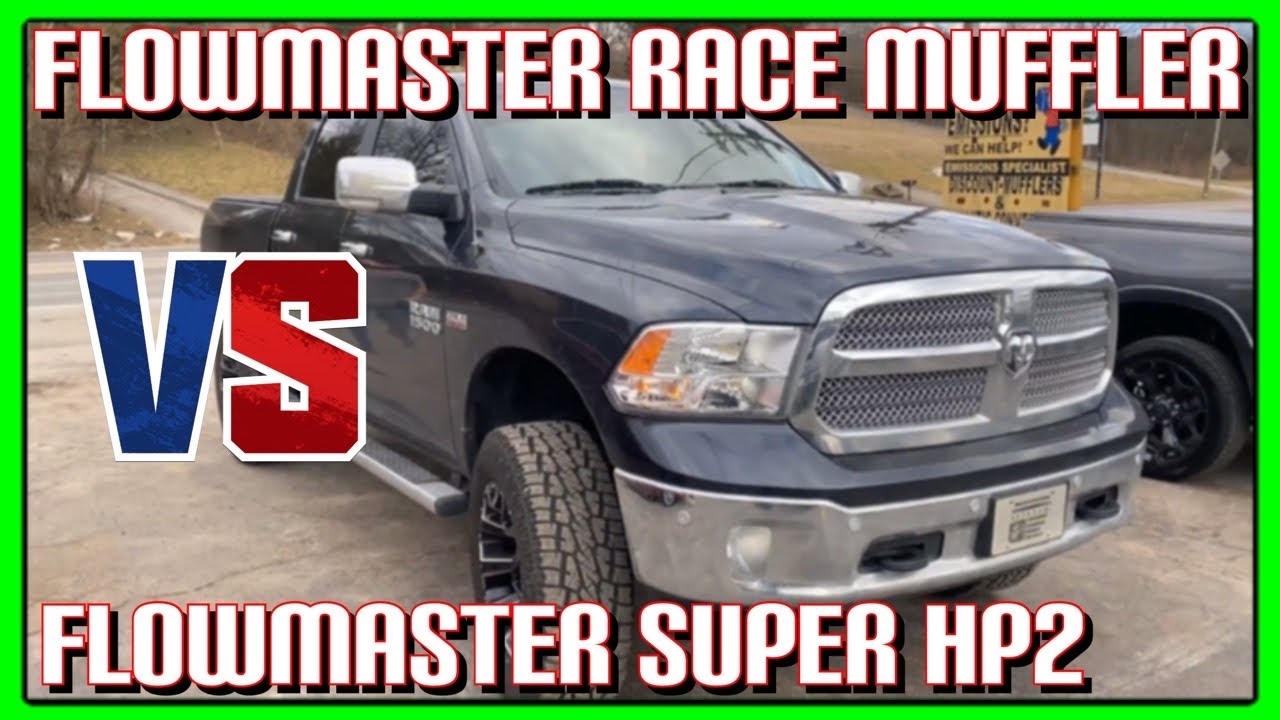 RAM 1500 5.7L HEMI: FLOWMASTER SUPER HP2 Vs FLOWMASTER SUPER 10 RACE MUFFLER!