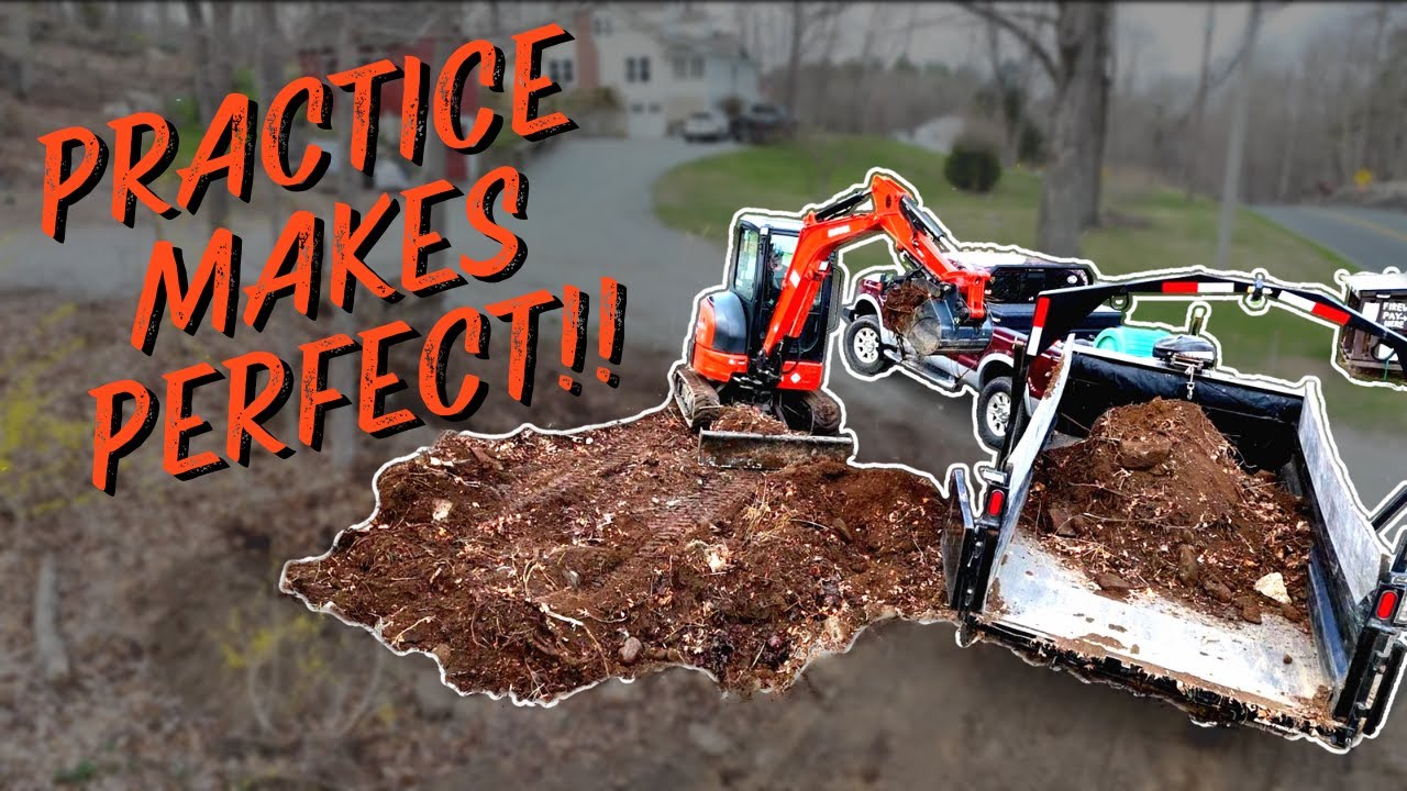 #472 FIRST Project with My New MINI EXCAVATOR!