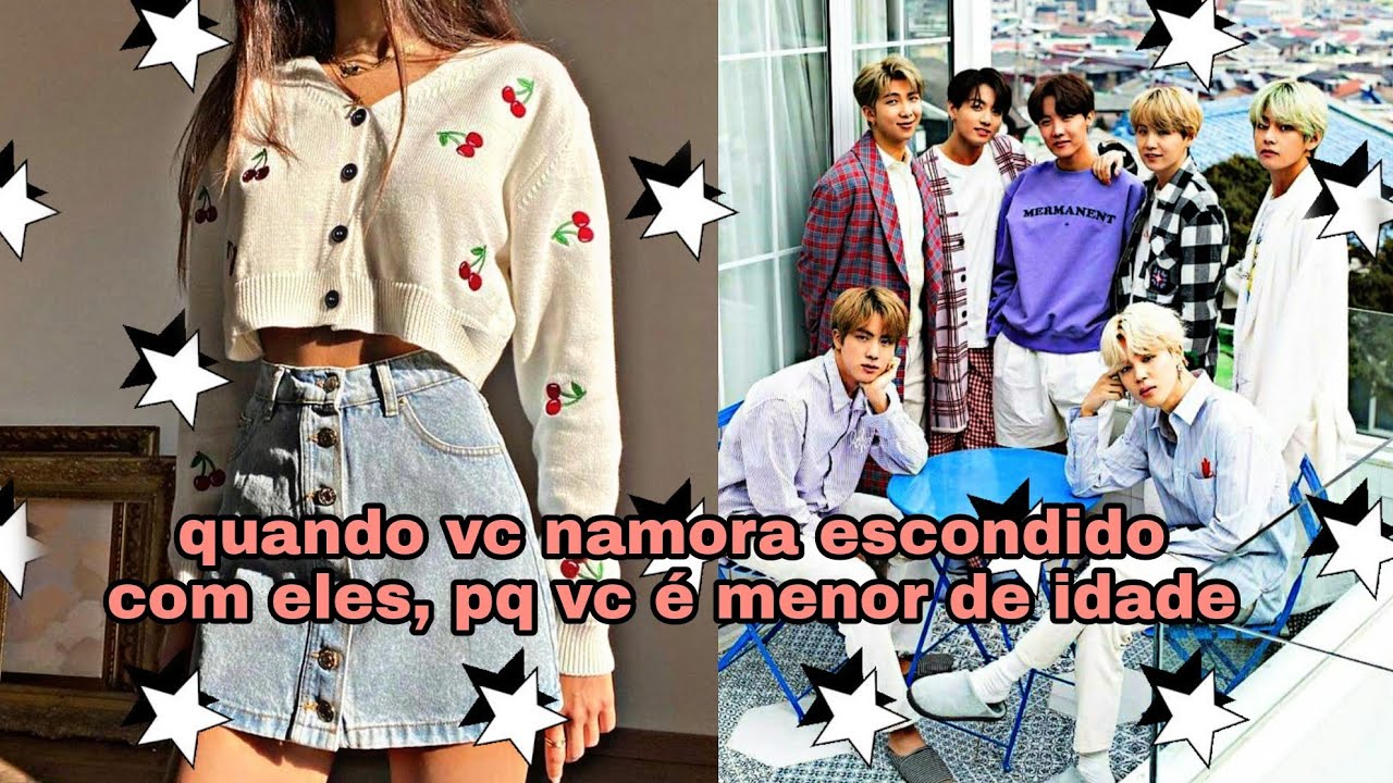 🌈//imagine vídeo chamada BTS // quando vc namora com eles escondido pq é menor de idade