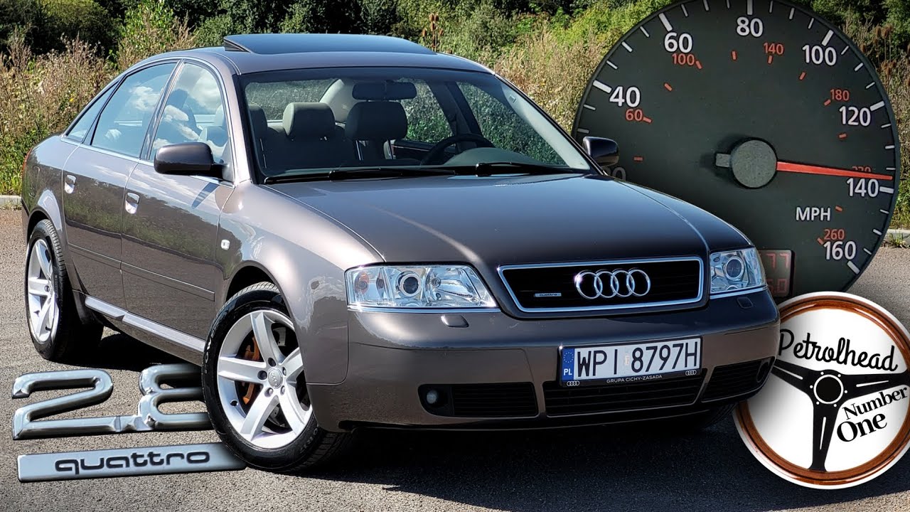 1999 Audi A6 2.8 Quattro (200 KM) | V-MAX, 0-100, 100-200 km/h, Test, AUTOBAHN