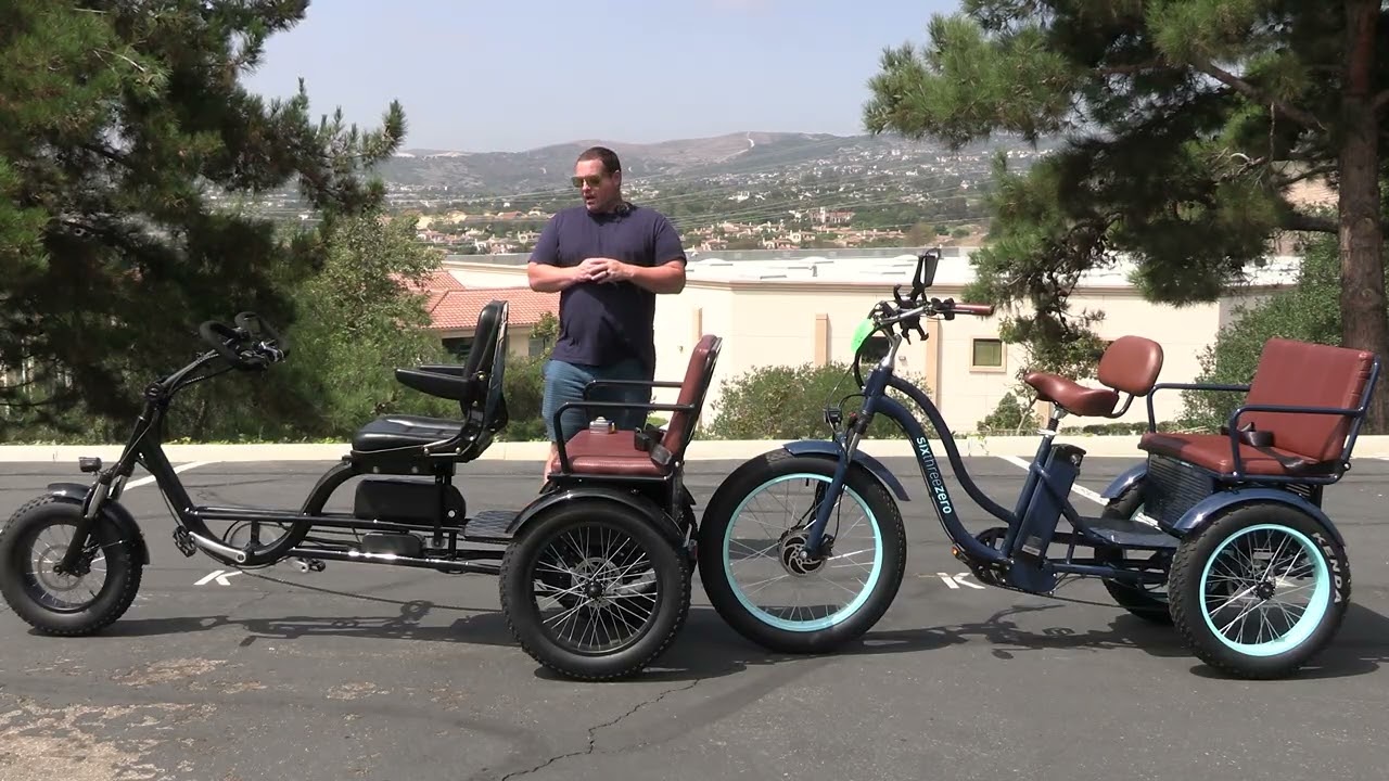 Standard vs. Recumbent EBike Rickshaw | Which Electric Bike Rickshaw Should You Buy?